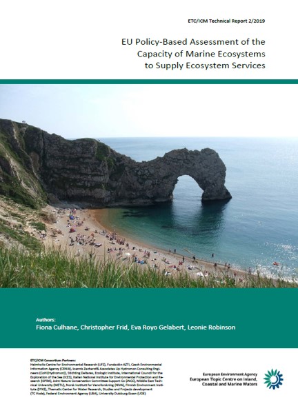Marine Ecosystems to Supply Ecosystem Services
