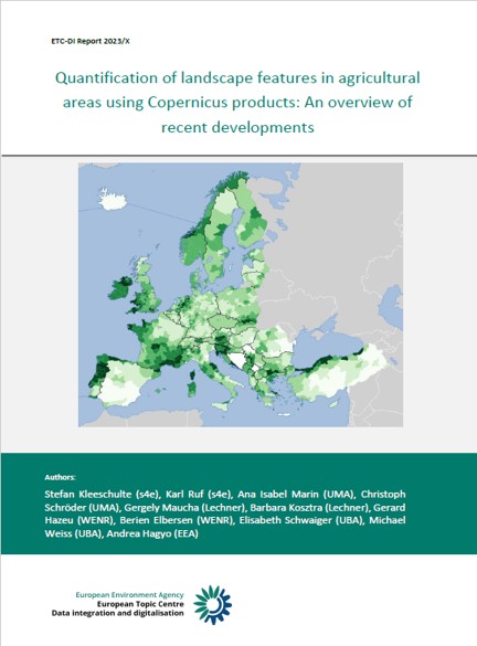 Quantification of landscape features in agricultural (2023/x)