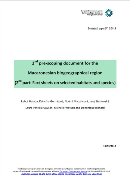 Macaronesian biogeographical region (2018/2)