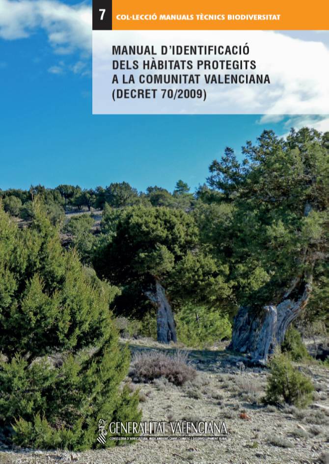 Manual d’identificació dels hàbitats protegits a la comunitat valenciana