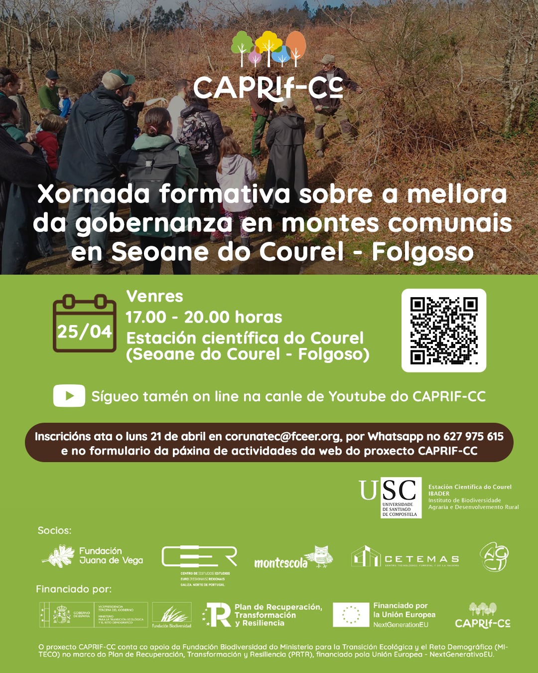 Xornada Formativa sobre a Mellora da Gobernanza en Montes Comunais en Seoane do Courel (2025)