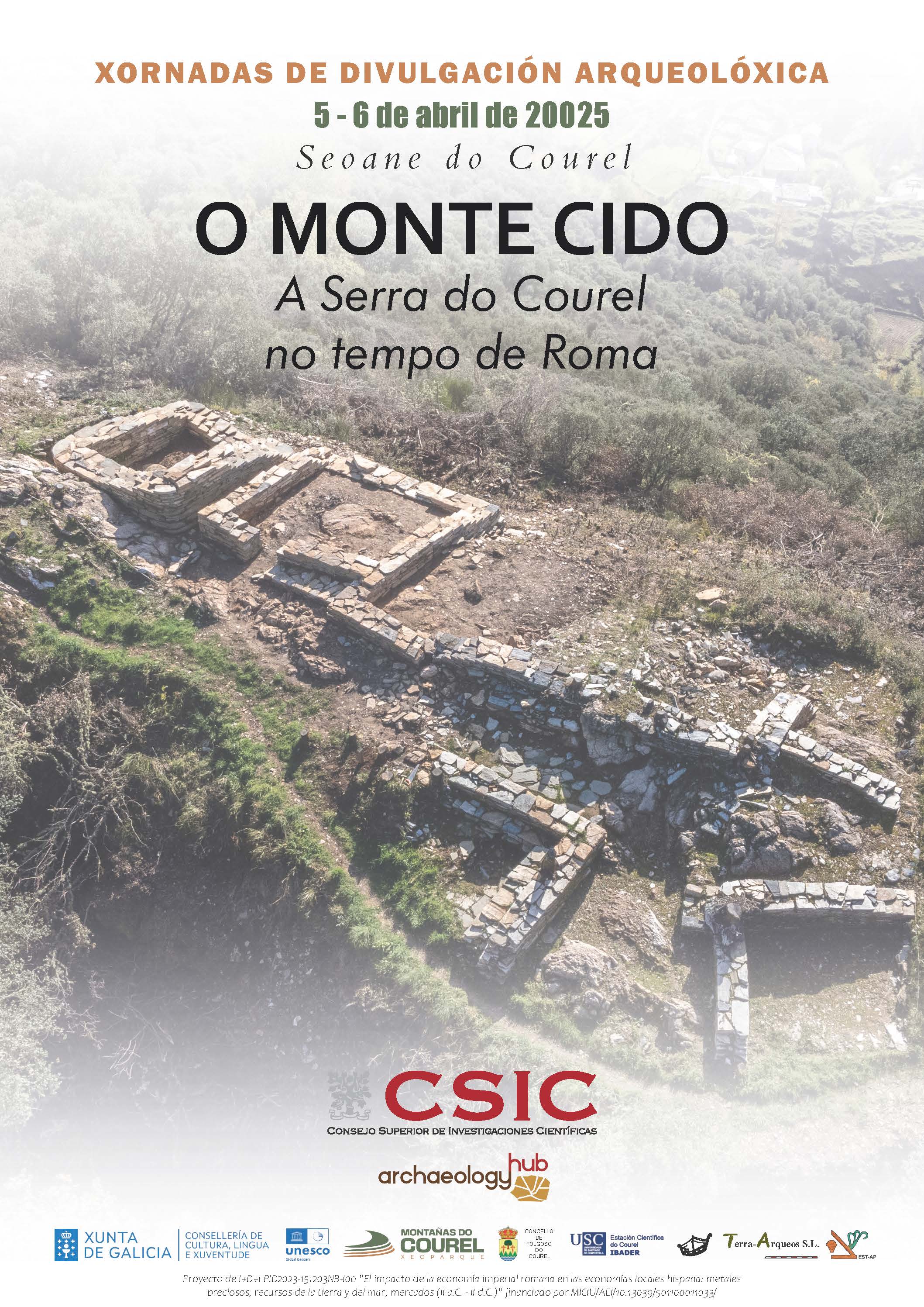 Xornadas de Divulgación Arqueolóxica - O Monte Cido (2025)