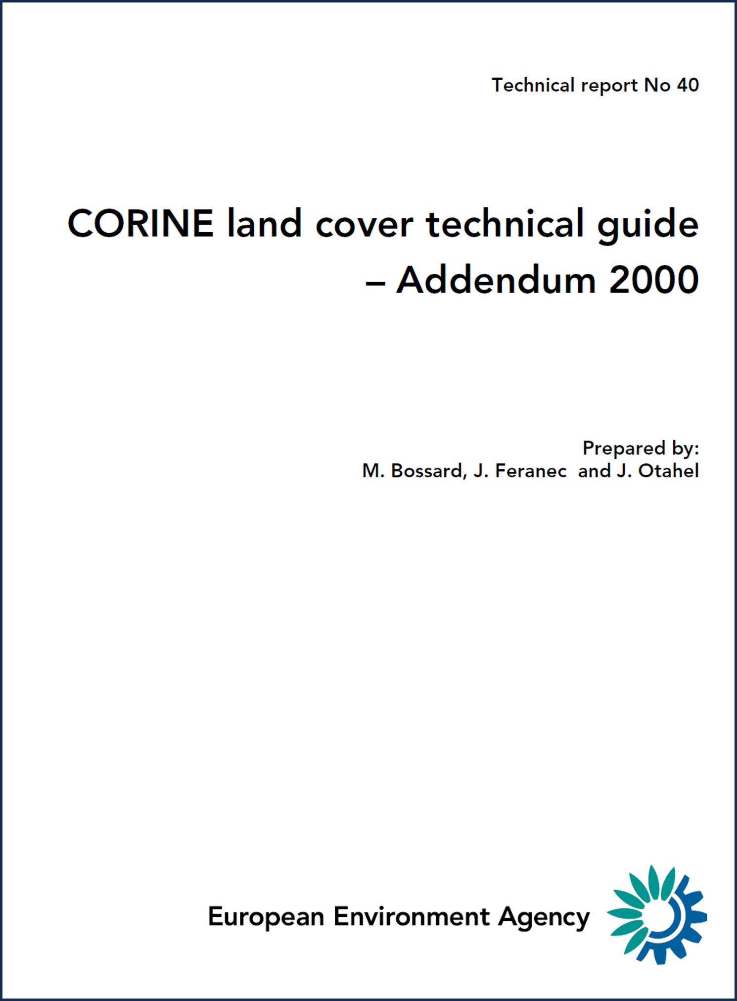 CLC: ETCLC - Technical guide (2000), Addendum