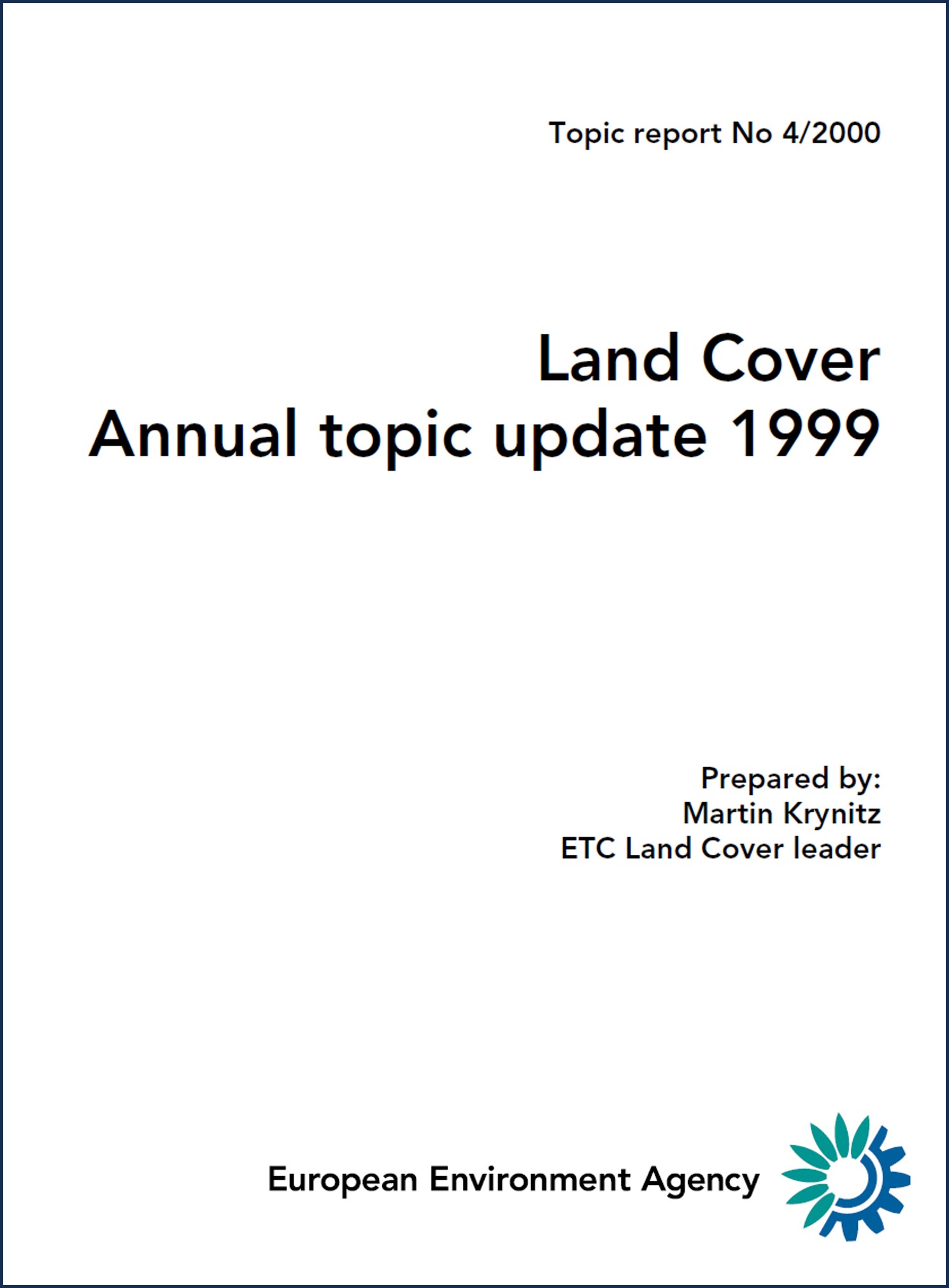 CLC: ETCLC - Report 1999