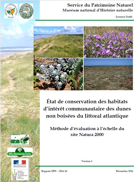  Etat de conservation des habitats d'intérét communautaire des dunes non boisées 