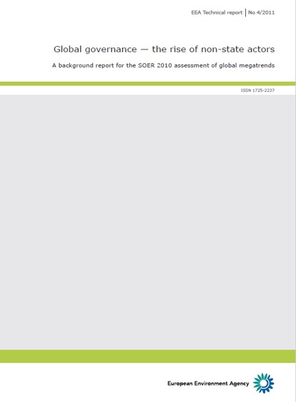 Global governance — the rise of non-state actors.