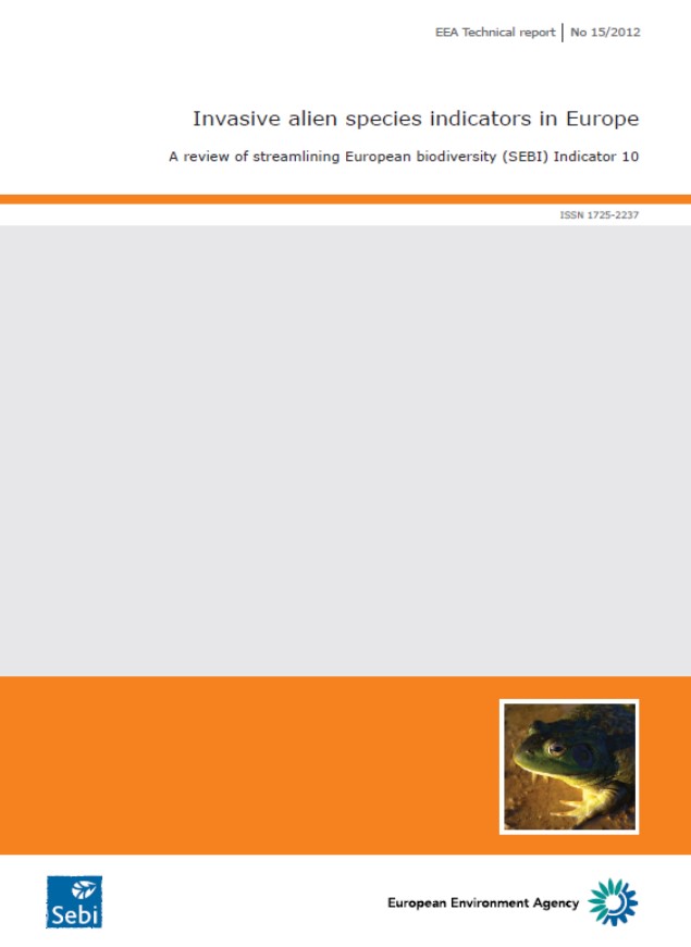 Invasive alien species indicators in Europe
