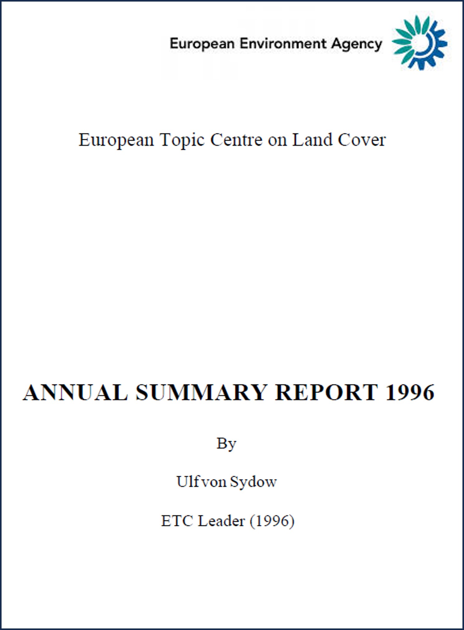 CLC: ETCLC - Report 1996