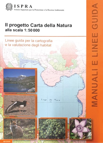 Cartografía degli habitat (Laureti et al. 2009)