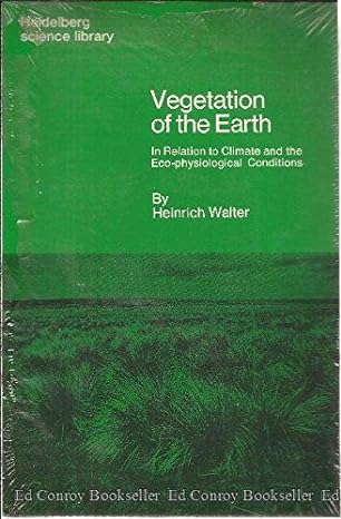 Vegetation of the earth in relation to climate (1973)