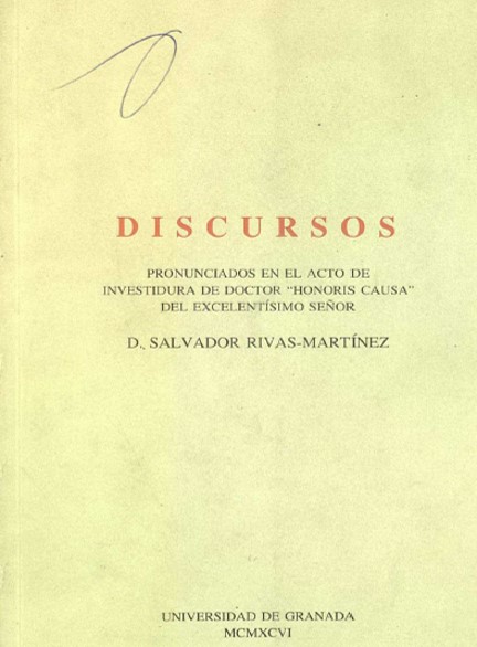 Discurso S. Rivas-Martínez (1996)