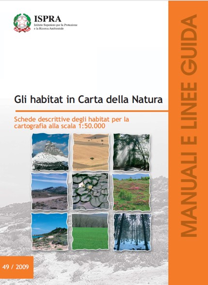 Cartografia habitats (Angelini et al. 2009)