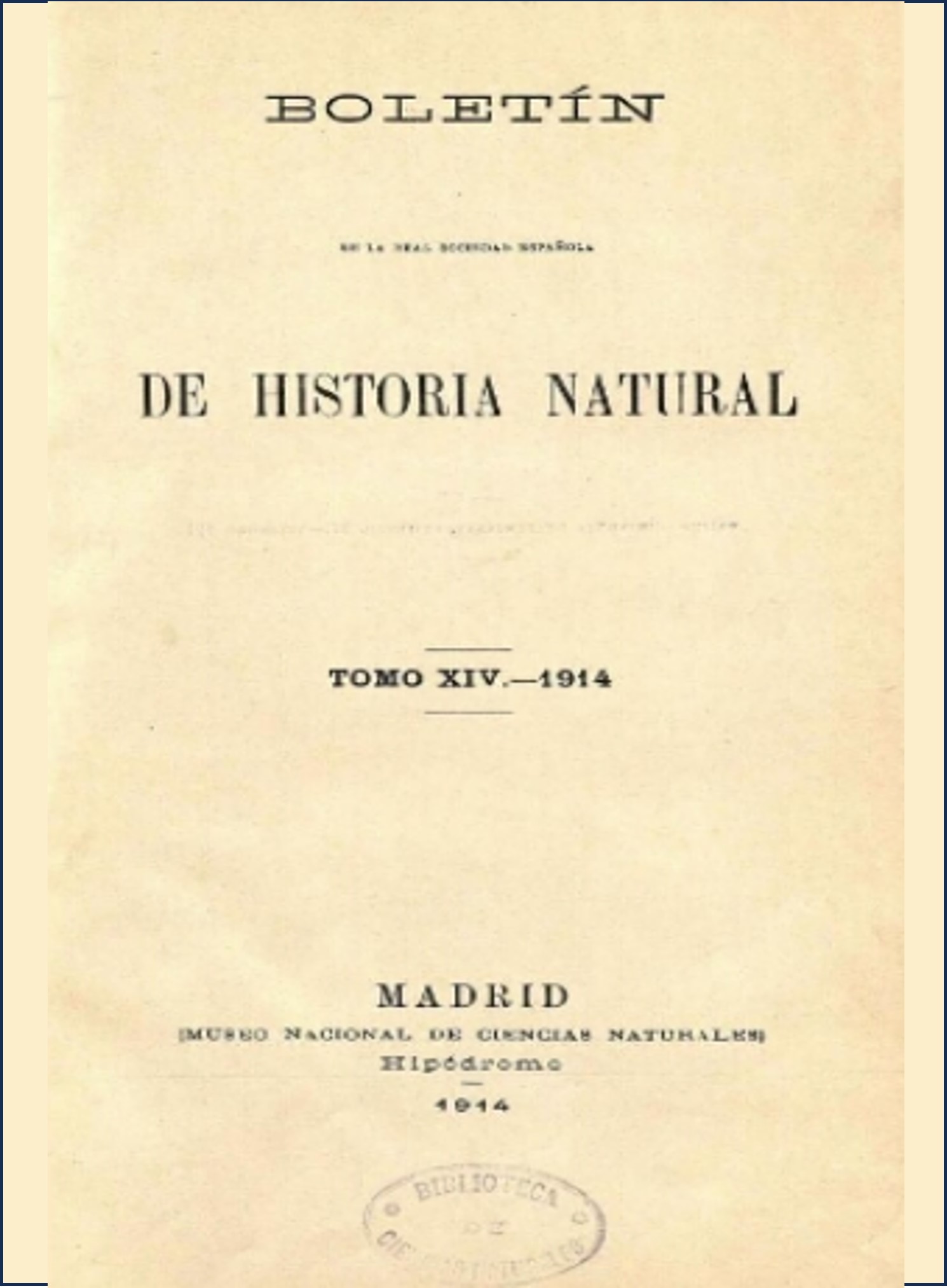 Código de nomenclatura zoológica (1914)