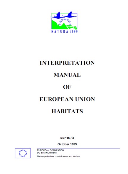 Interpretation Manual Habitats - EUR15/1999