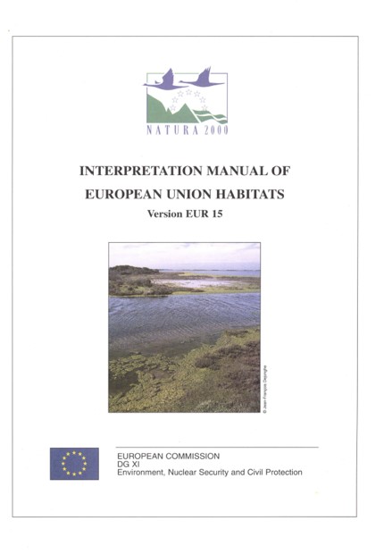 Interpretation Manual Habitats - EUR15/1996/1