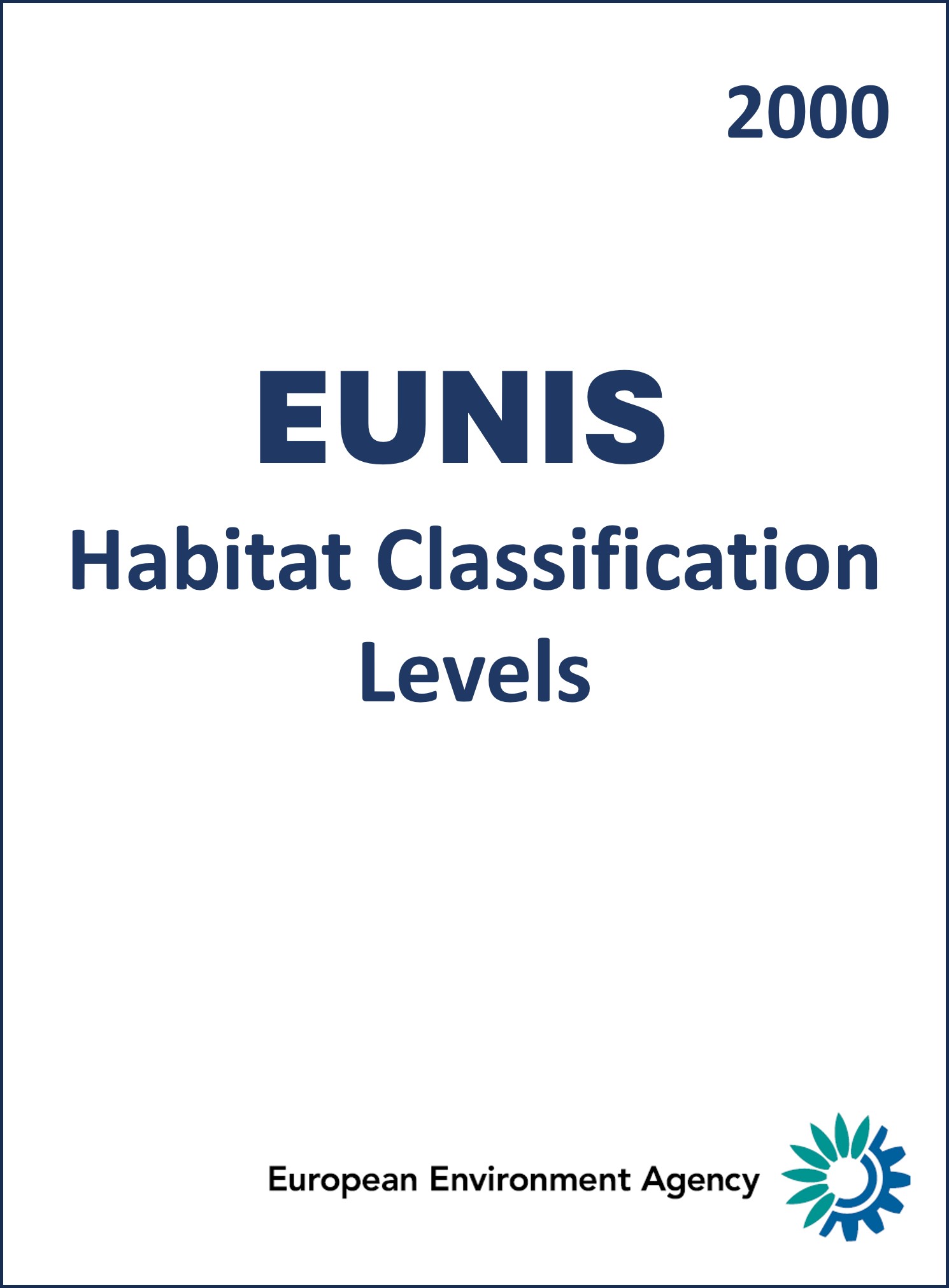 EUNIS-2000: Levels