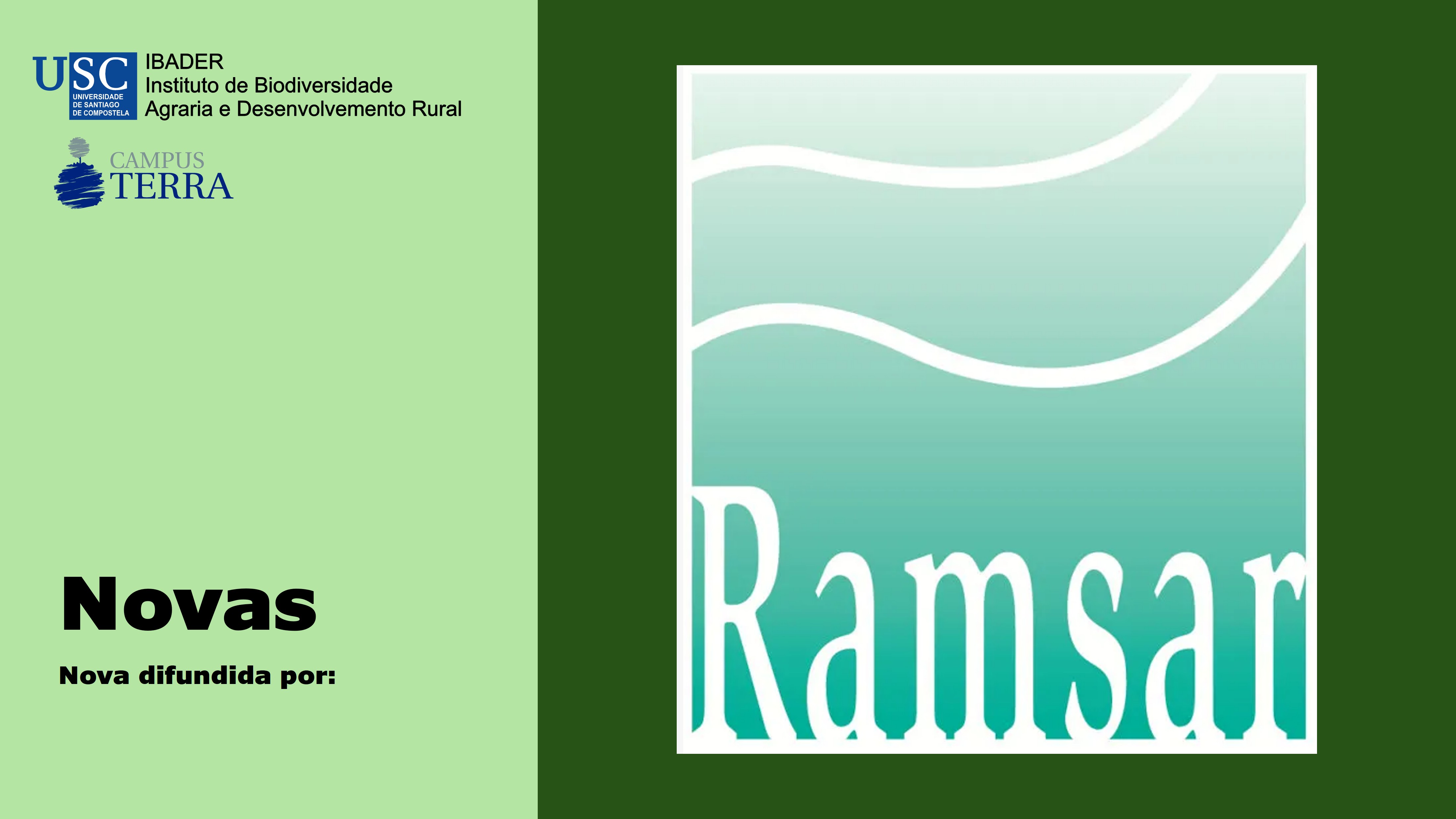 2018/02/02: El Ministerio de Agricultura y Pesca, Alimentación y Medio Ambiente se suma a la celebración del Día Mundial de los Humedales