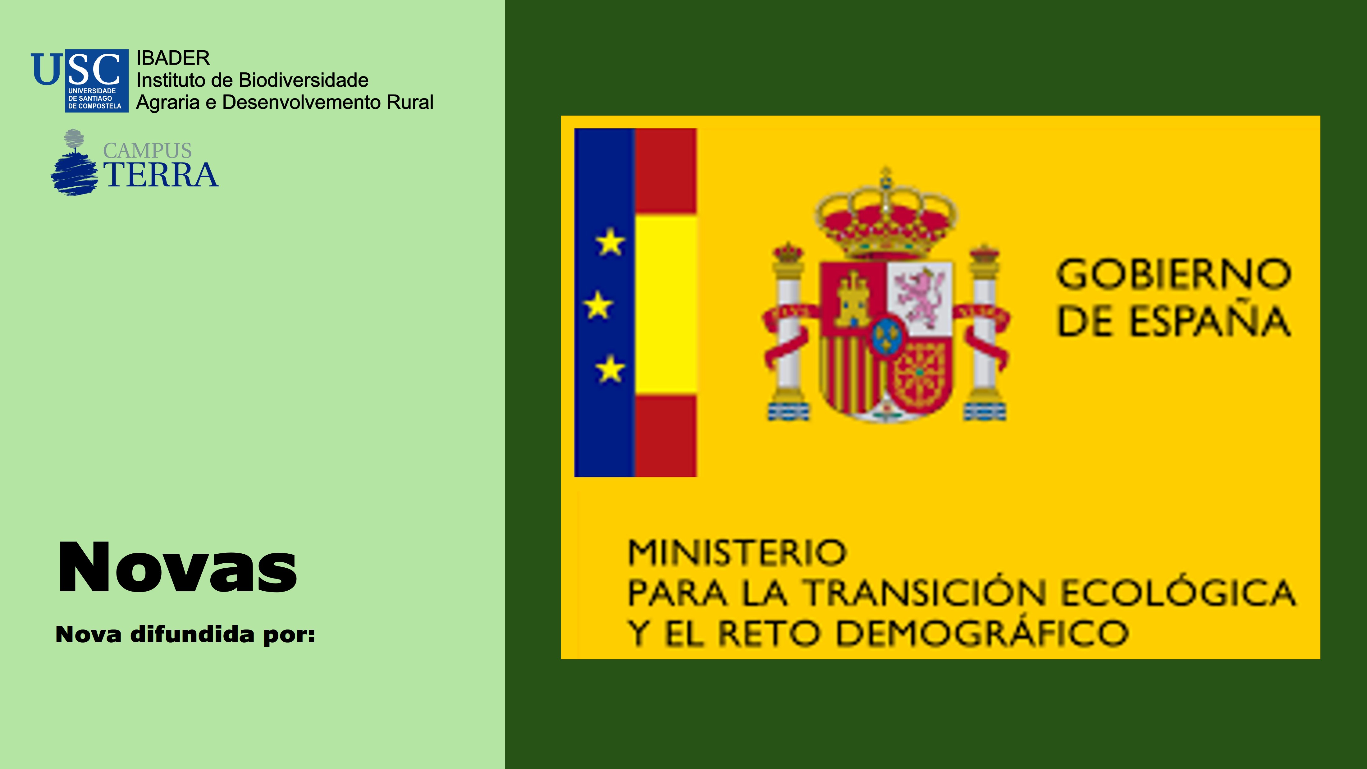 2019/03/29: O Consello de Ministro aprobá a ampliación do Catálogo Nacional de Especies Invasoras.
