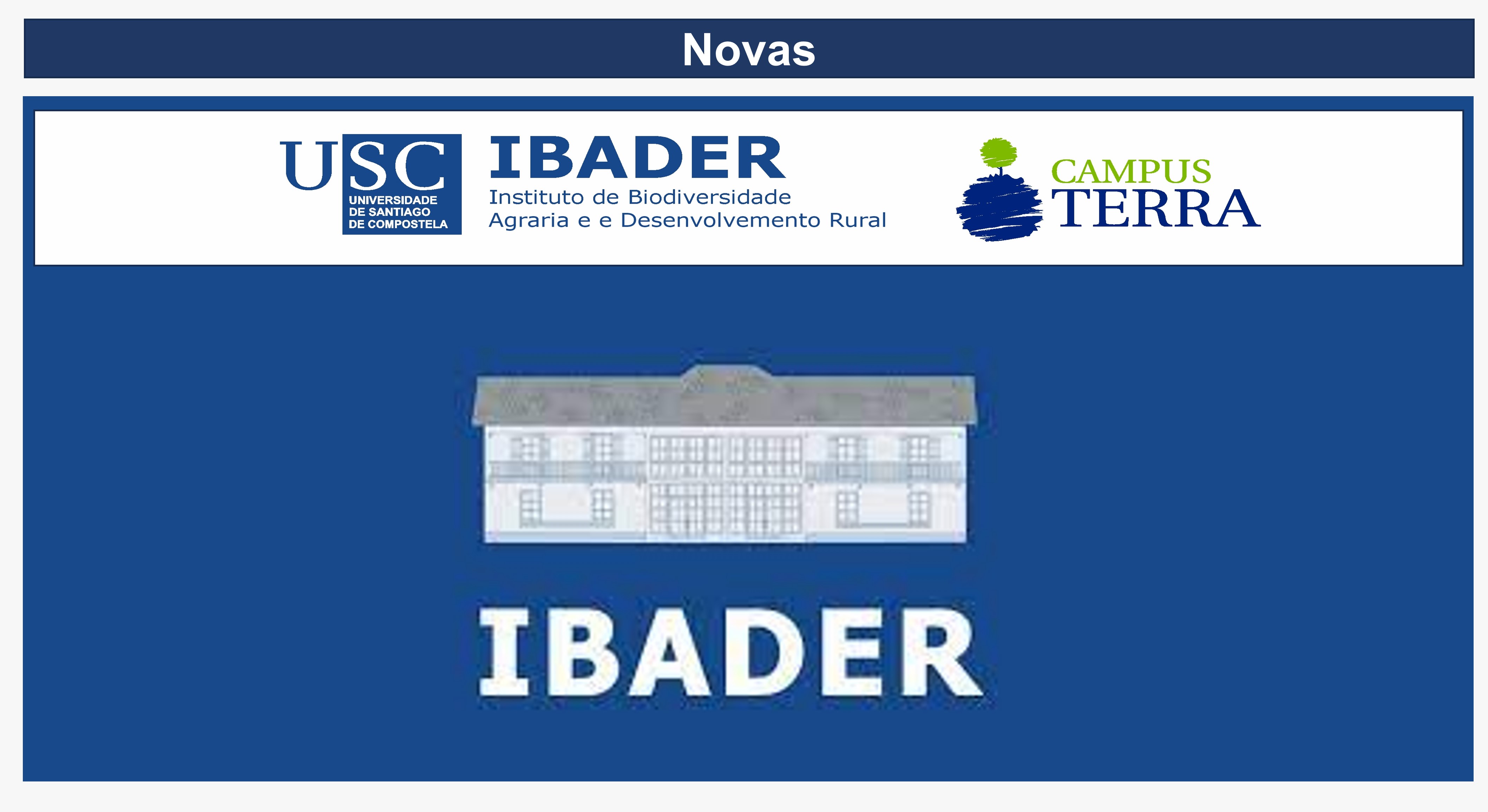 Convocatoria Invorporación Investigadores ao IBADER - 2025