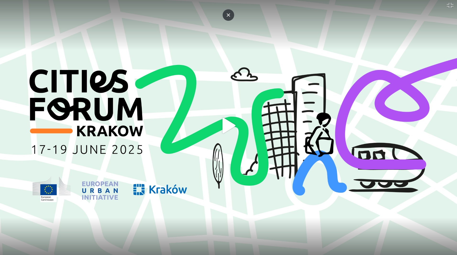 2025/06/17: O IBADER participou de forma telemática no Cities Forum 2025, foro europeo de referencia sobre cidades sostibles