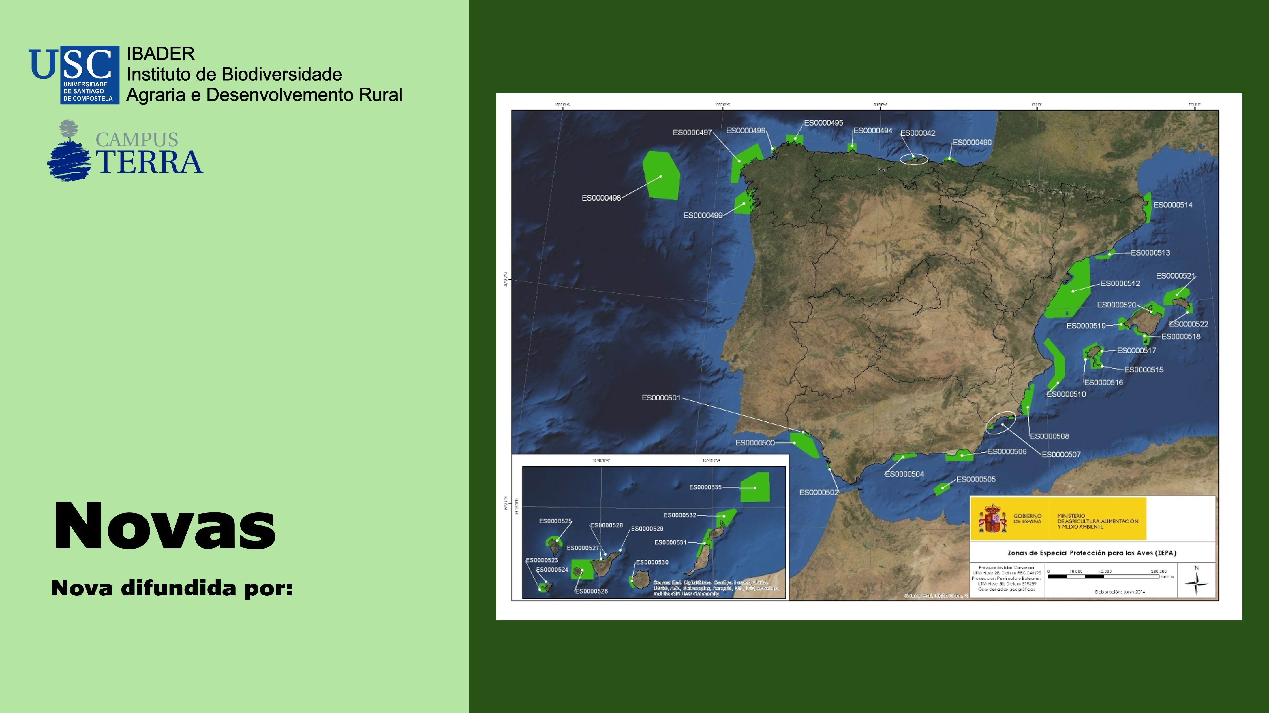 2014/07/18: Declaración de ZEPAS marinas