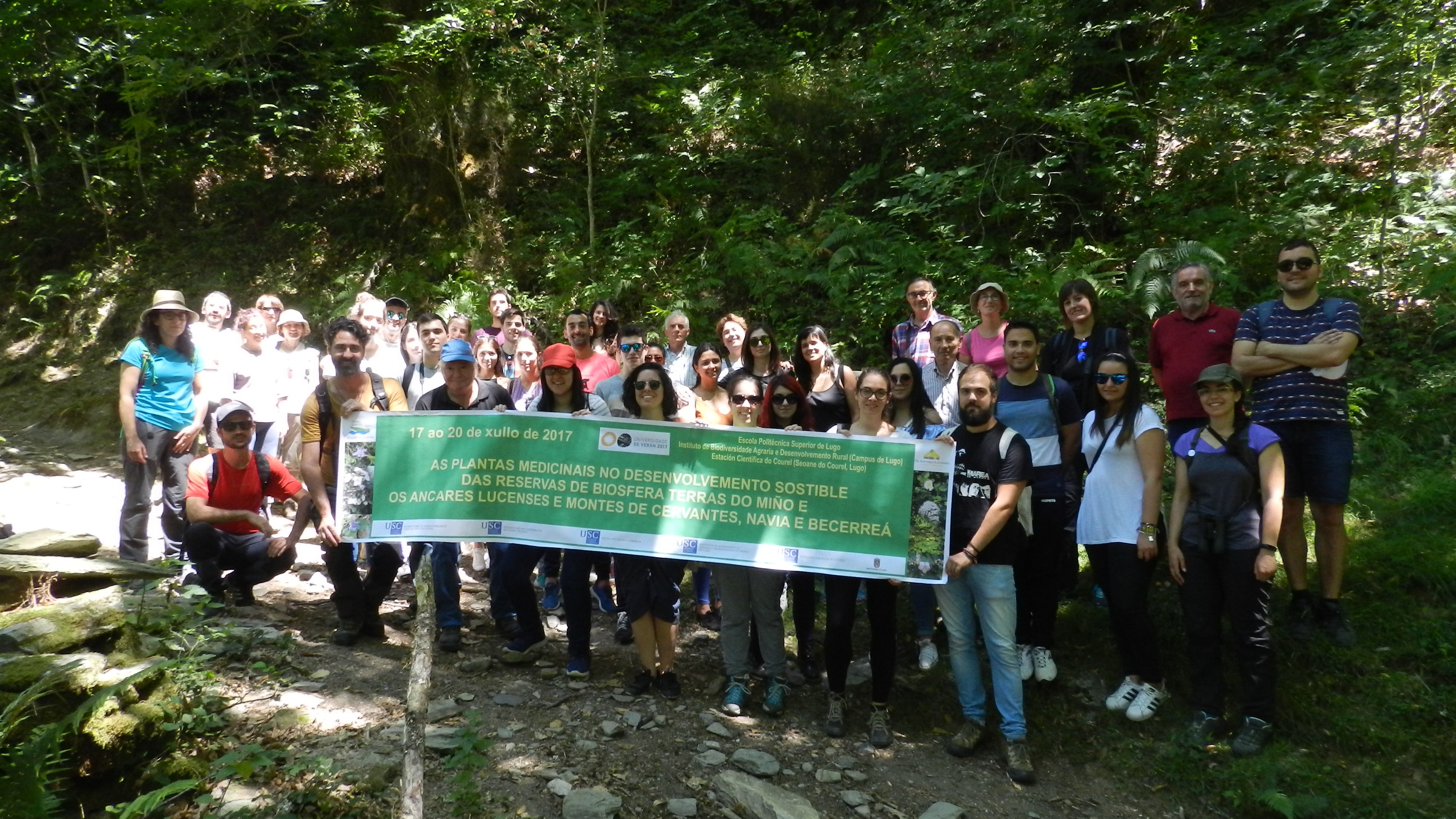 2017/07/18: Segunda xornada do curso de verán: As plantas medicinais das Reservas de Biosfera Terras do Miño e Os Ancares lucenses