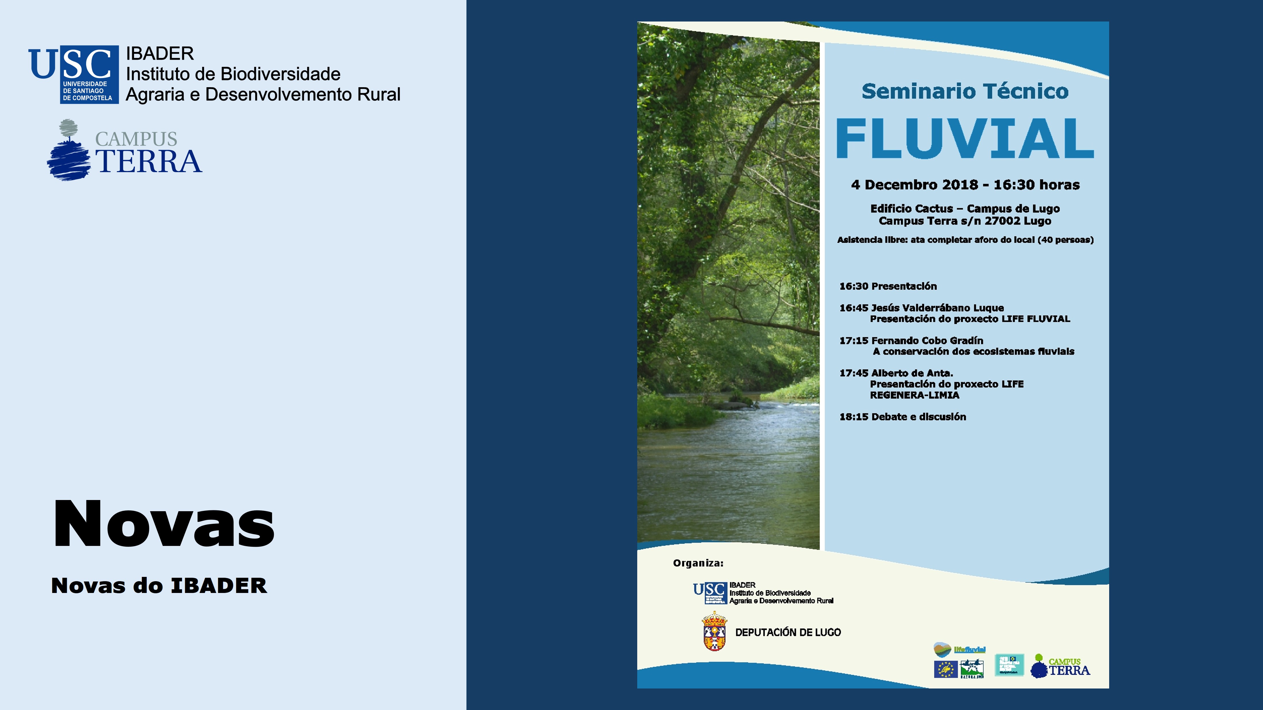 2018/12/04: Seminario Técnico FLUVIAL