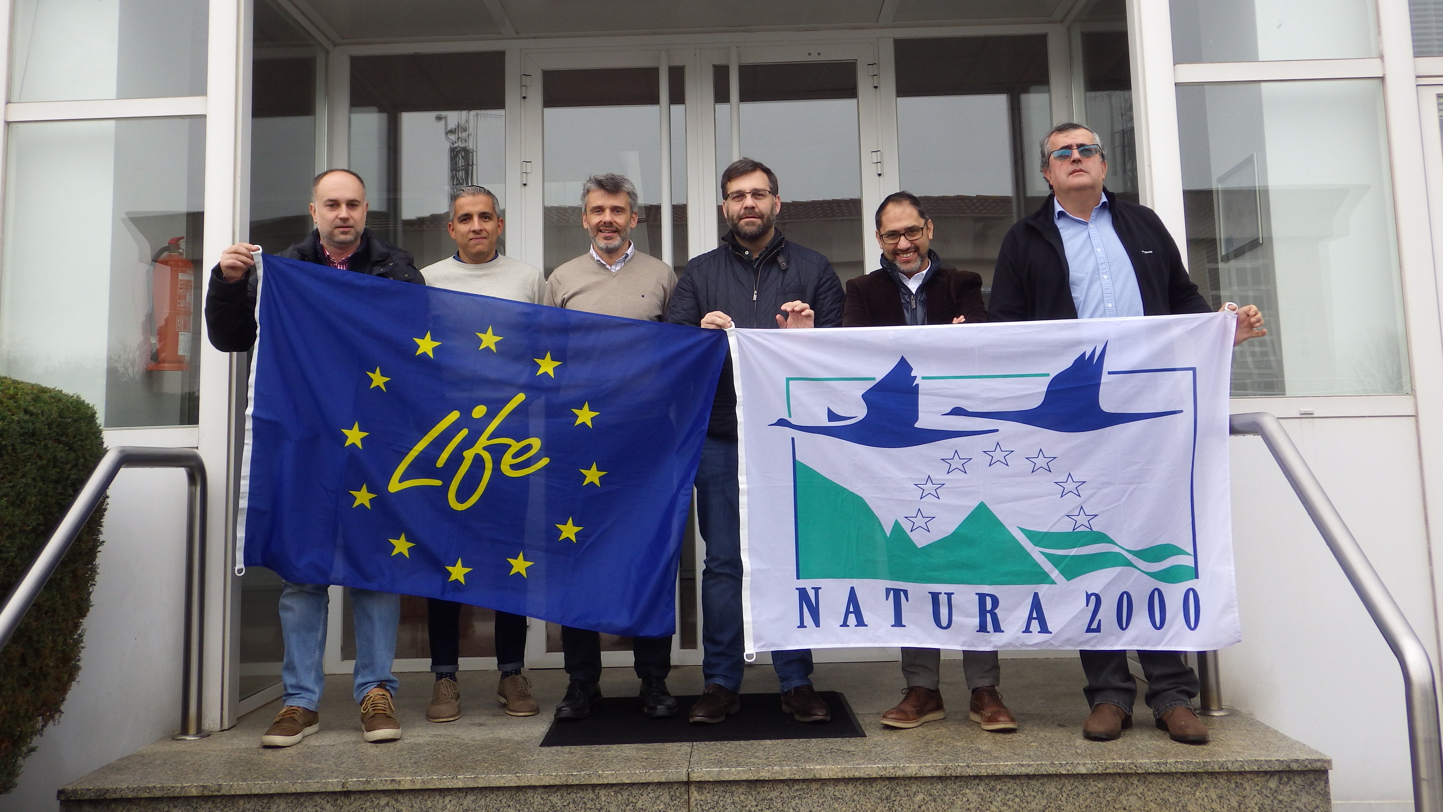 2018/12/14: Reunión de LIFE FLUVIAL na ETAP de A Telva (Cambre, A Coruña)