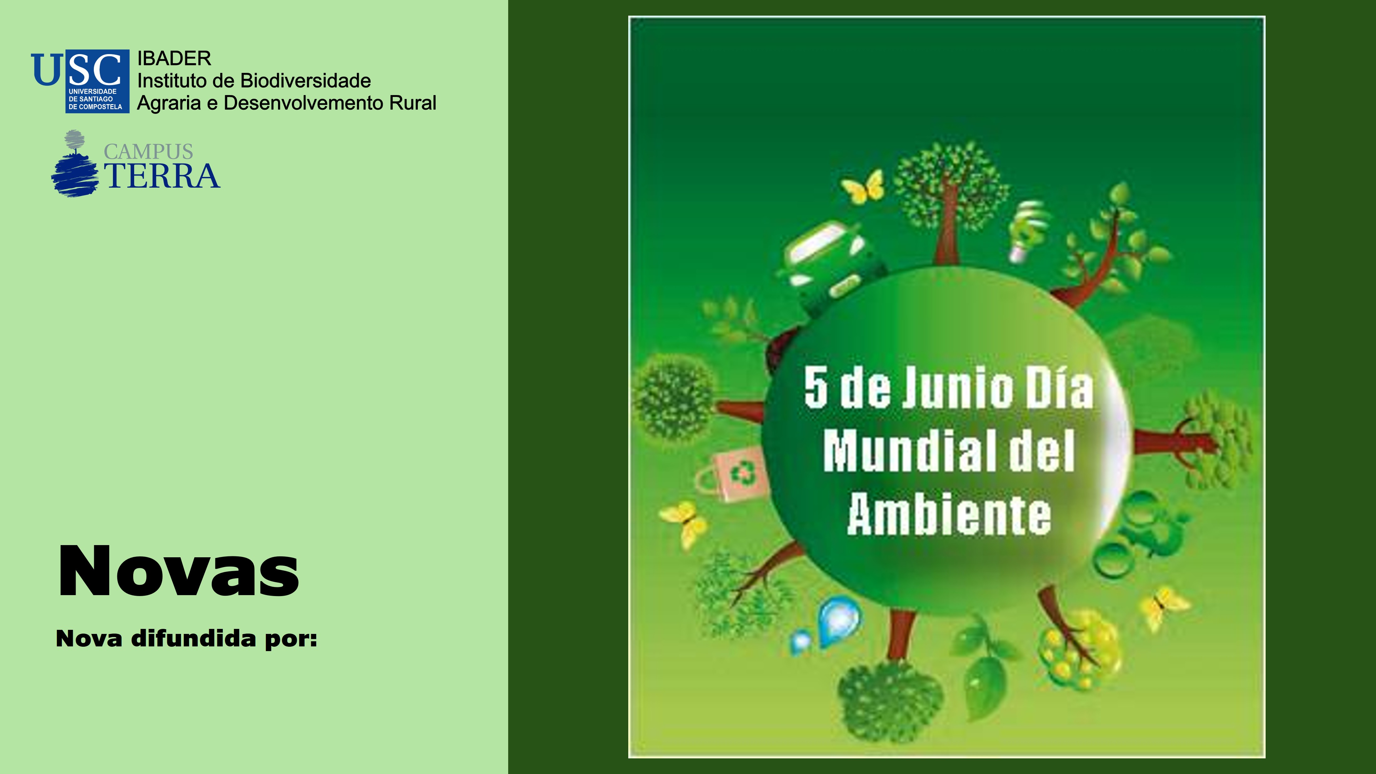 2020/06/05: No día Mundial do Medio Ambiente