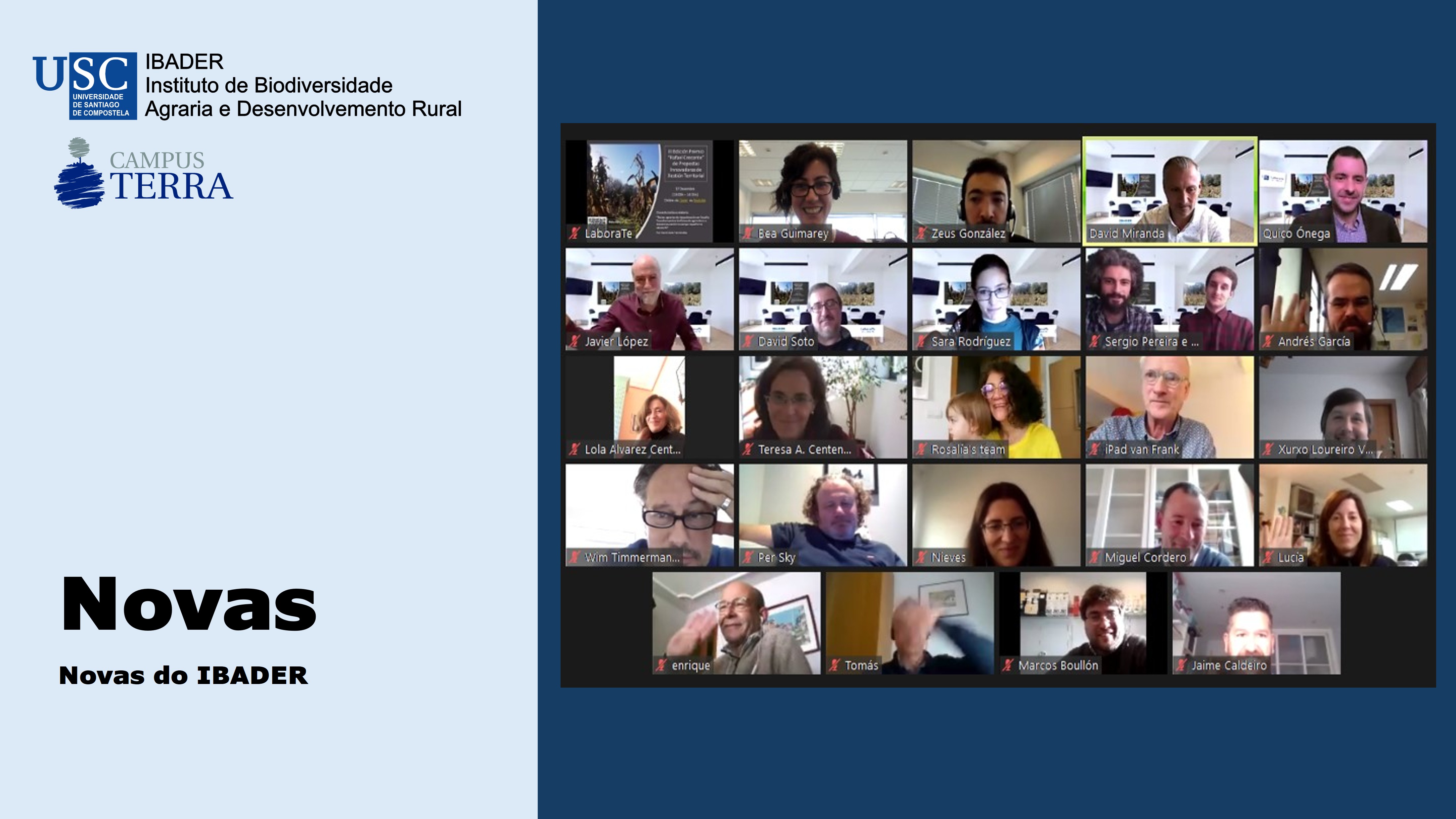 2020/12/18: Resumo do acto de entrega do premio de investigación Rafael Crecente