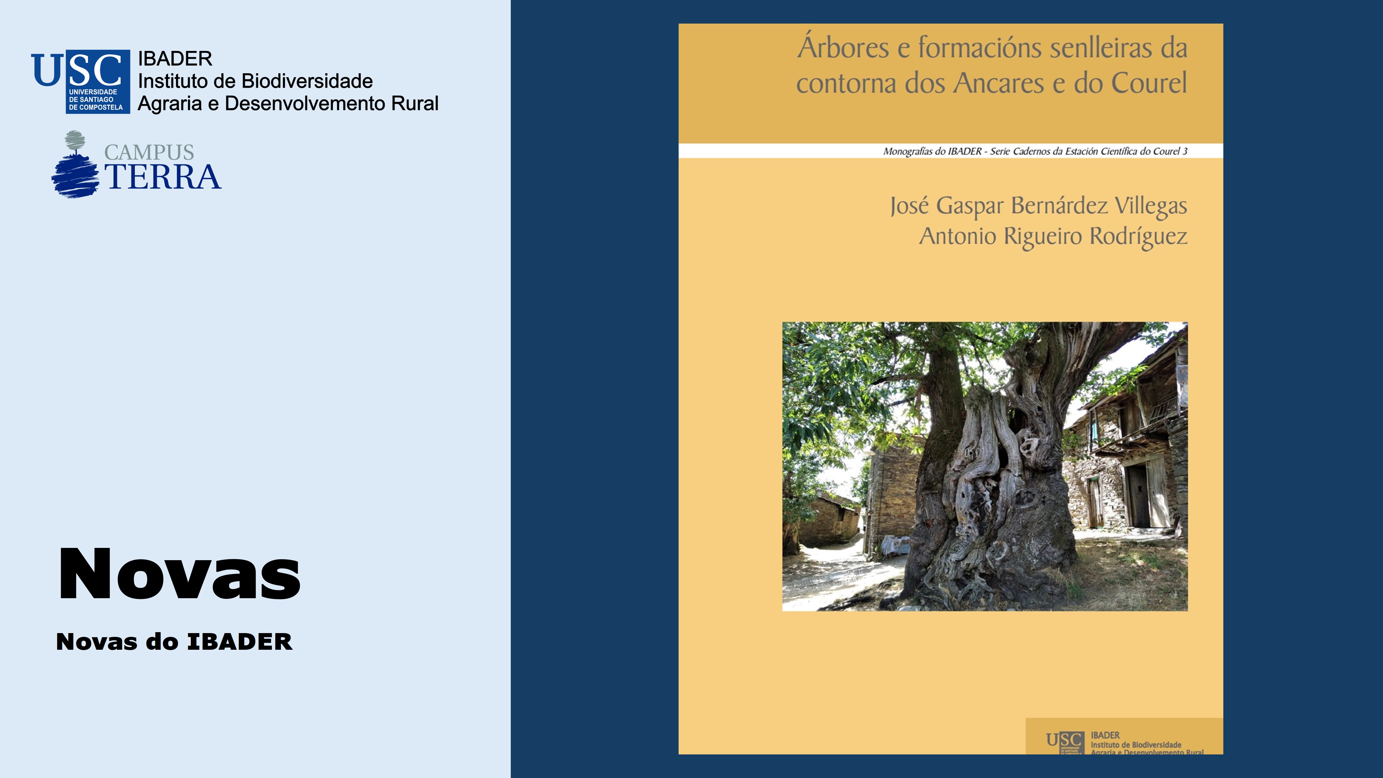 2021/11/11: Nova publicación: Árbores e formacións senlleiras da contorna dos Ancares e do Courel