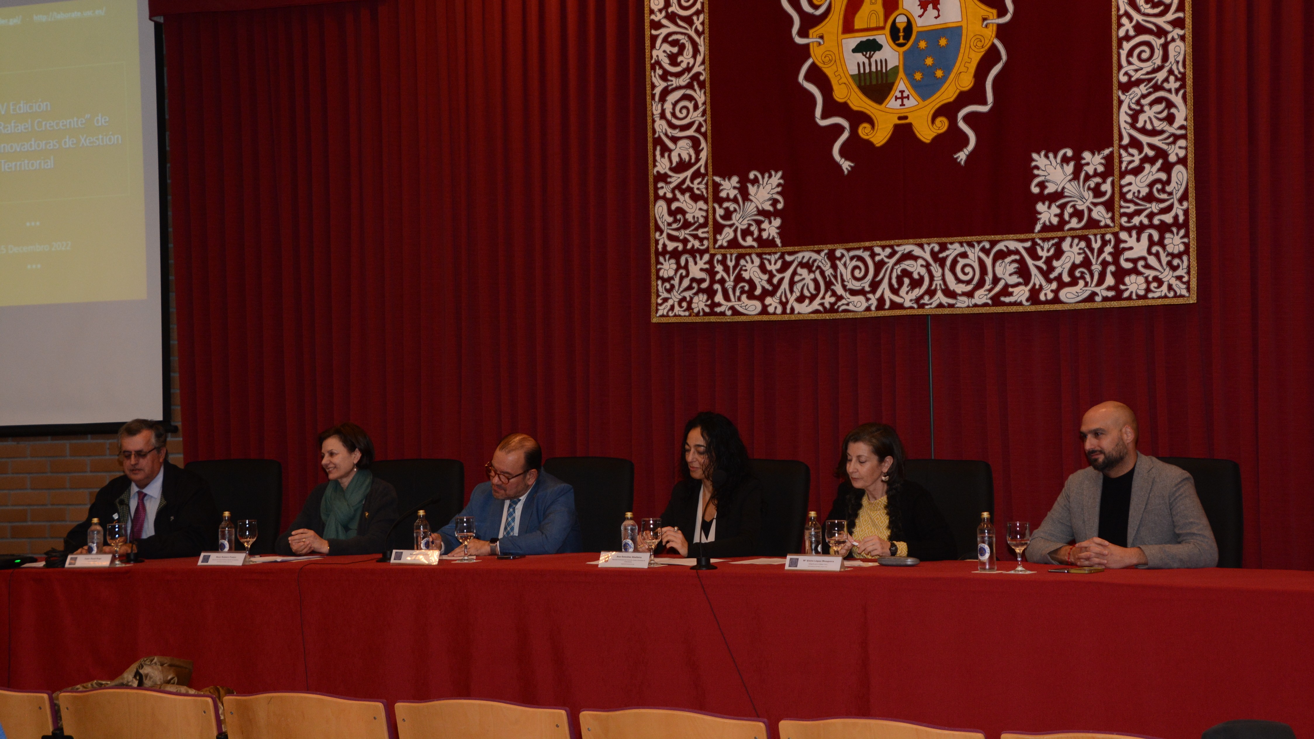 2022/12/16: Entrega dos Premios de investigación Rafael Crecente na súa V edición