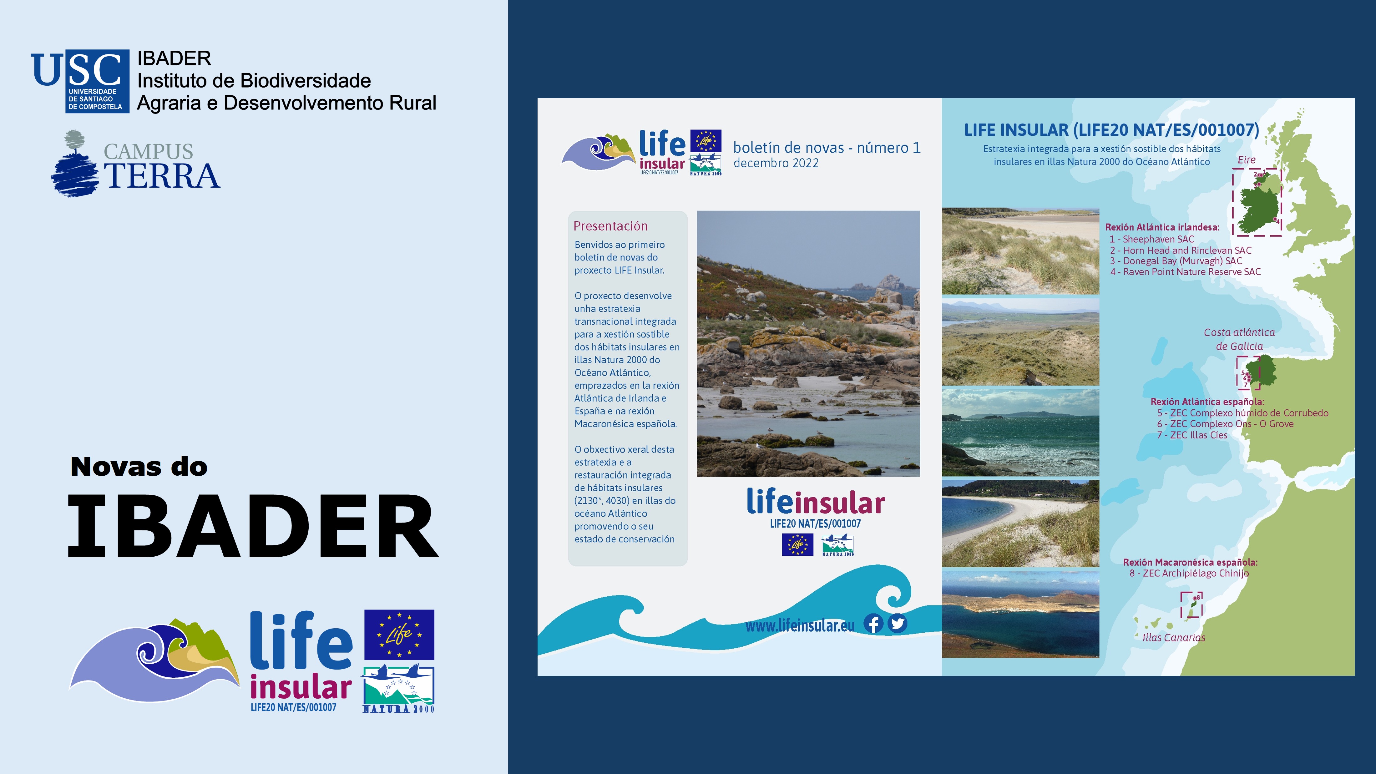 2023/03/31: Publicado o newsletter 2022 de LIFE INSULAR