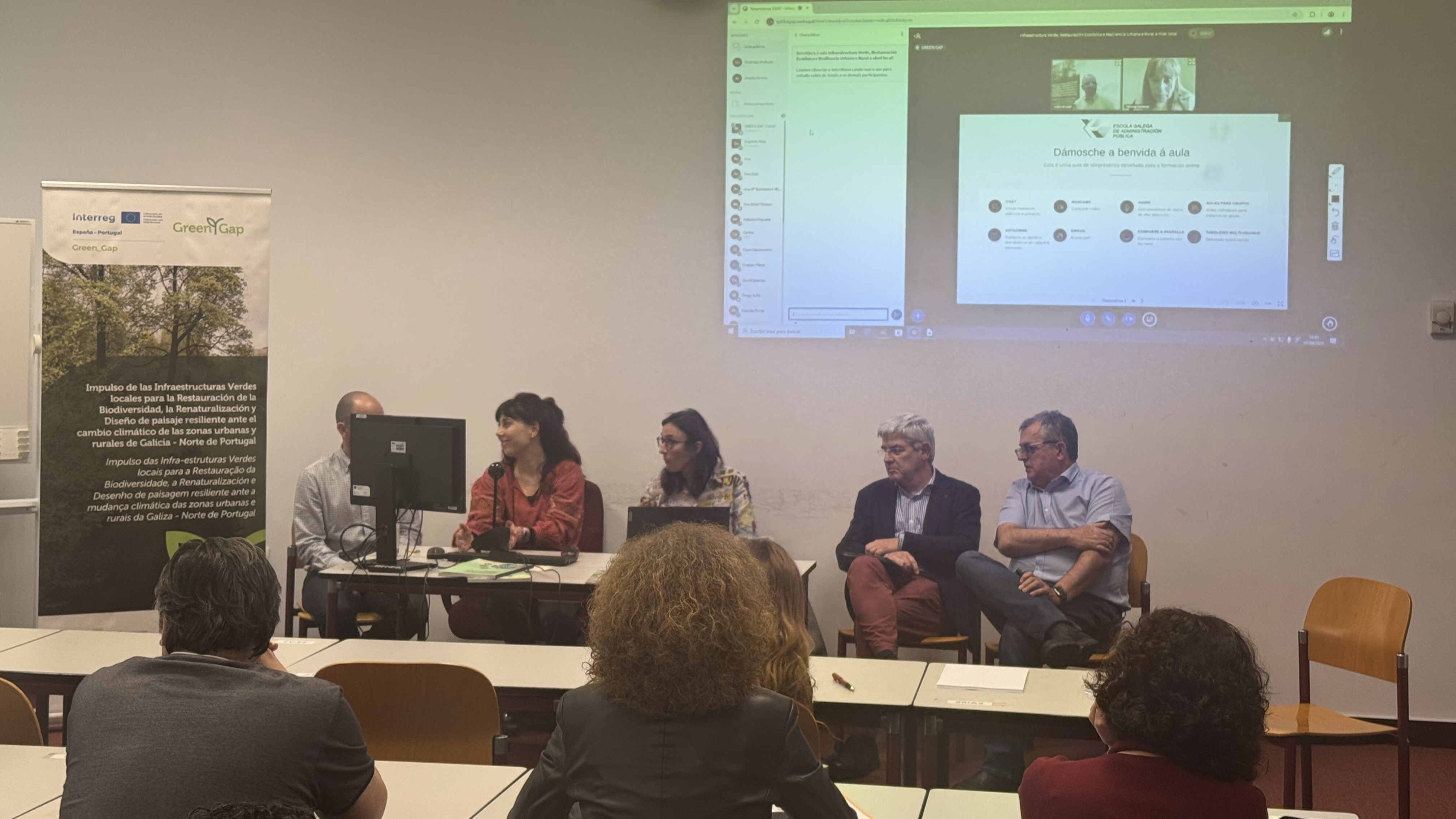 04/03/2025: O IBADER presentou a Estratexia de Infraestrutura Verde e Adaptación Ao Cambio Climático de Santiago de Compostela 