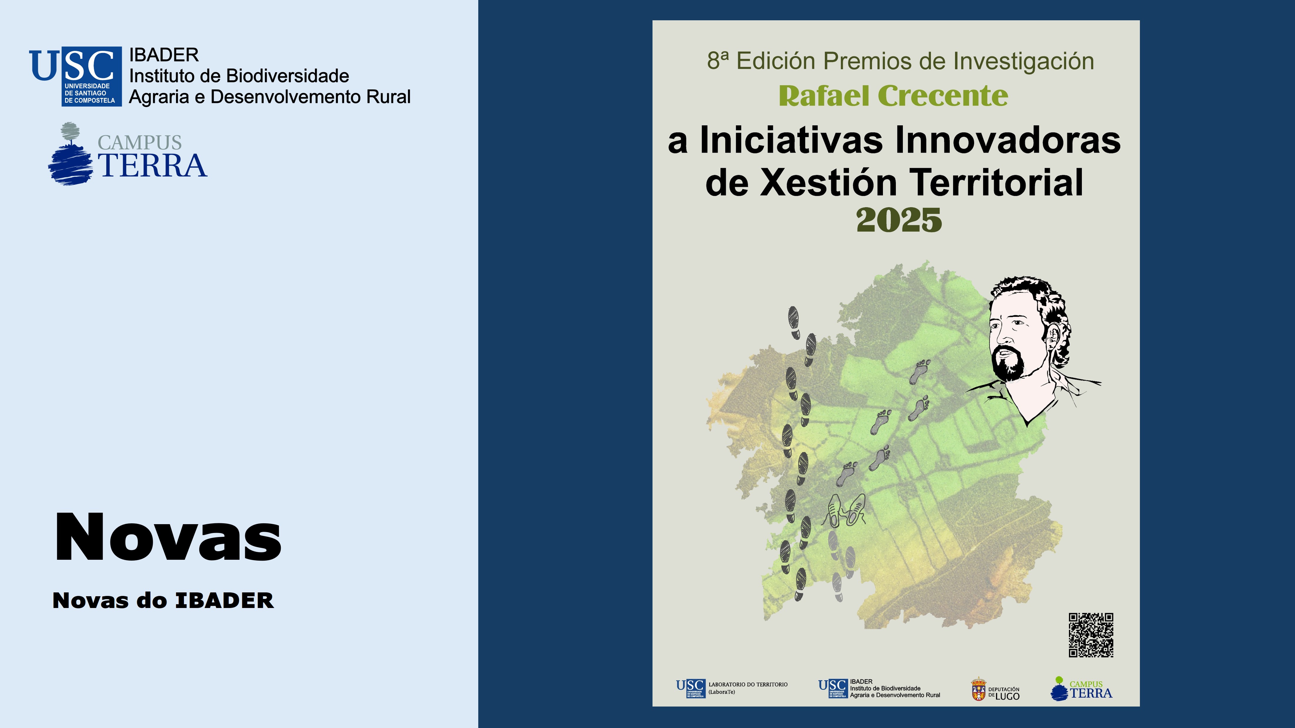 2025/03/04: Apertura da VIII Edición dos premios de Investigación Rafael Crecente (Ano 2025)