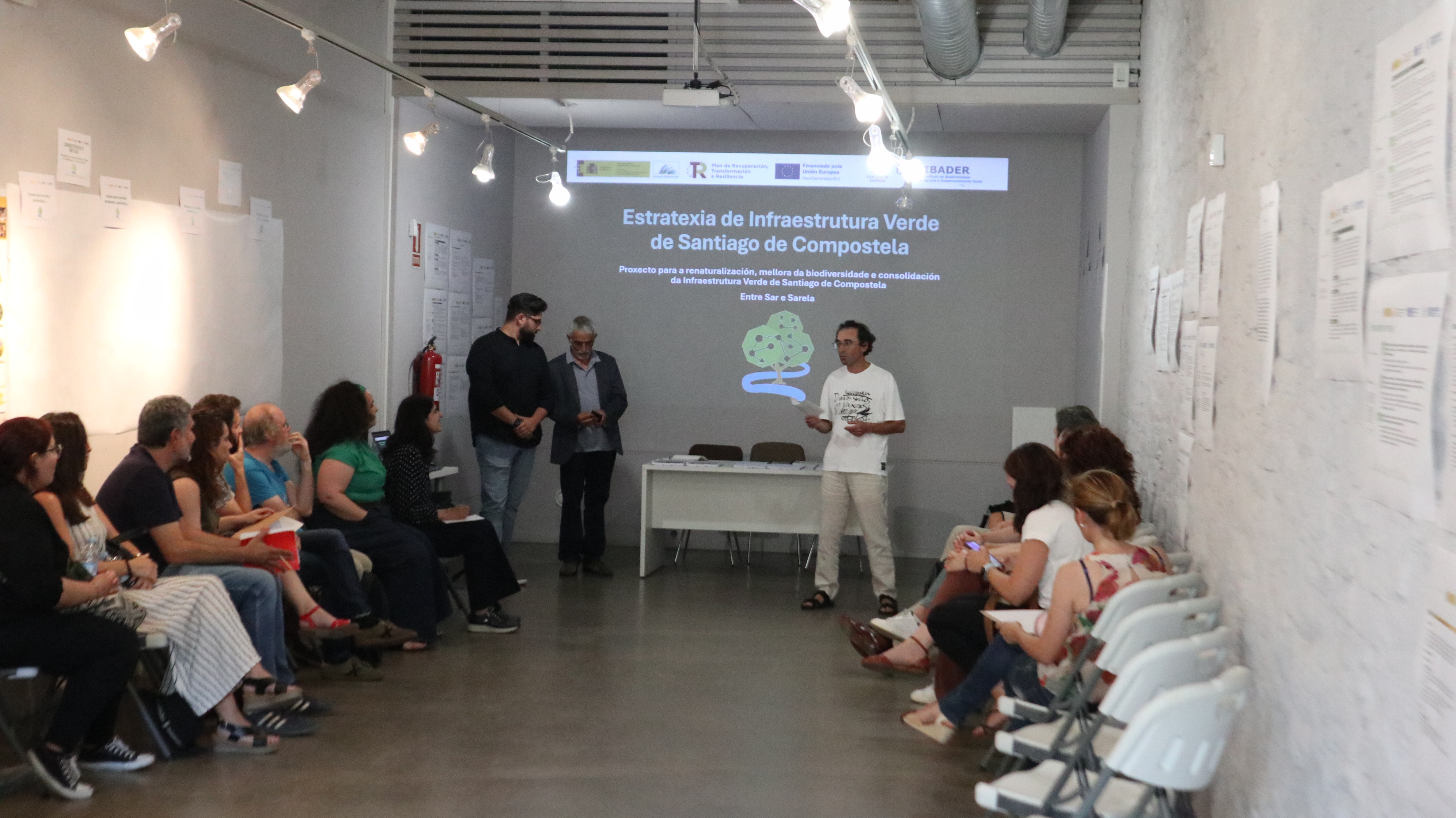 2025/07/15: O IBADER participa nas xornadas de contraste do borrador da Estratexia de Infraestrutura Verde de Santiago de Compostela