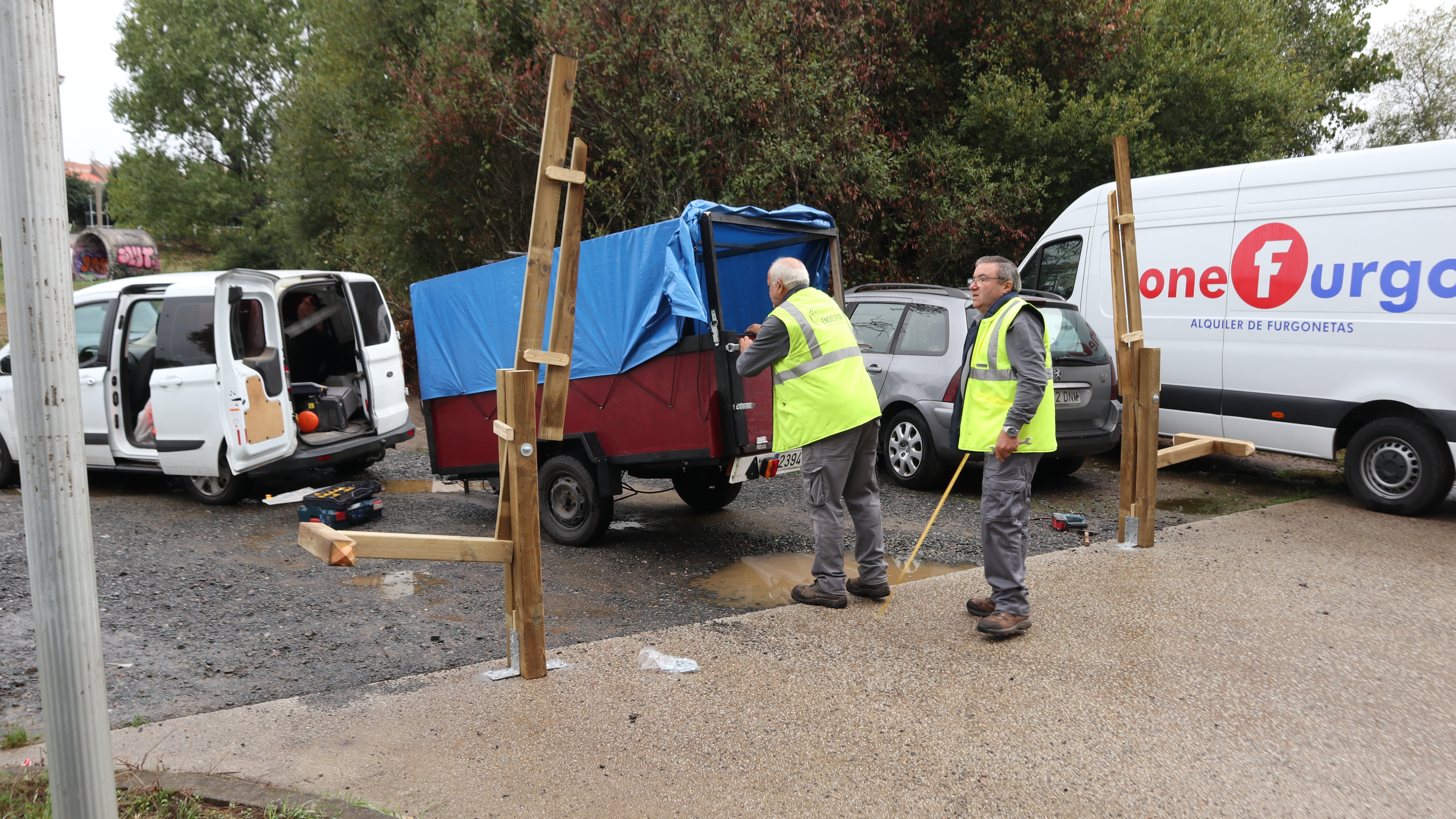 2025/09/09: Inicio das obras de recualificación e recuperación ambiental de Cornes