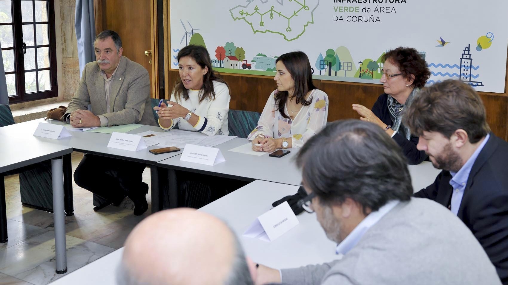 2018/01/12: Medio Ambiente propón a 30 concellos impulsar de xeito compartido o proxecto de Infraestrutura Verde da área de Coruña