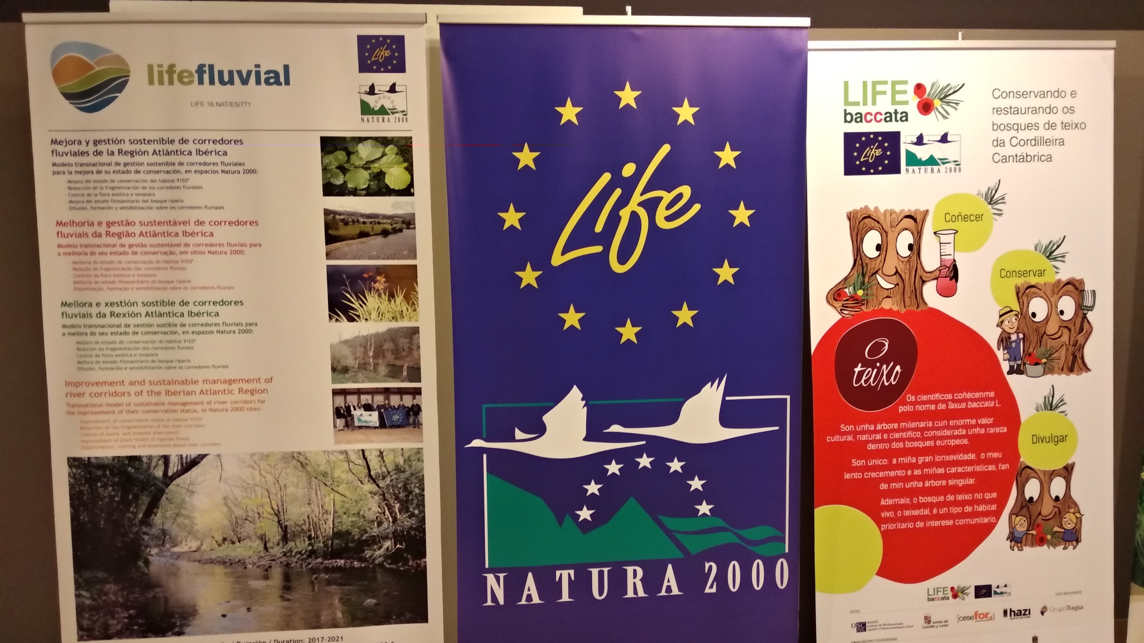 2018/03/23: Presentación de LIFE BACCATA e LIFE FLUVIAL en Ribadeo