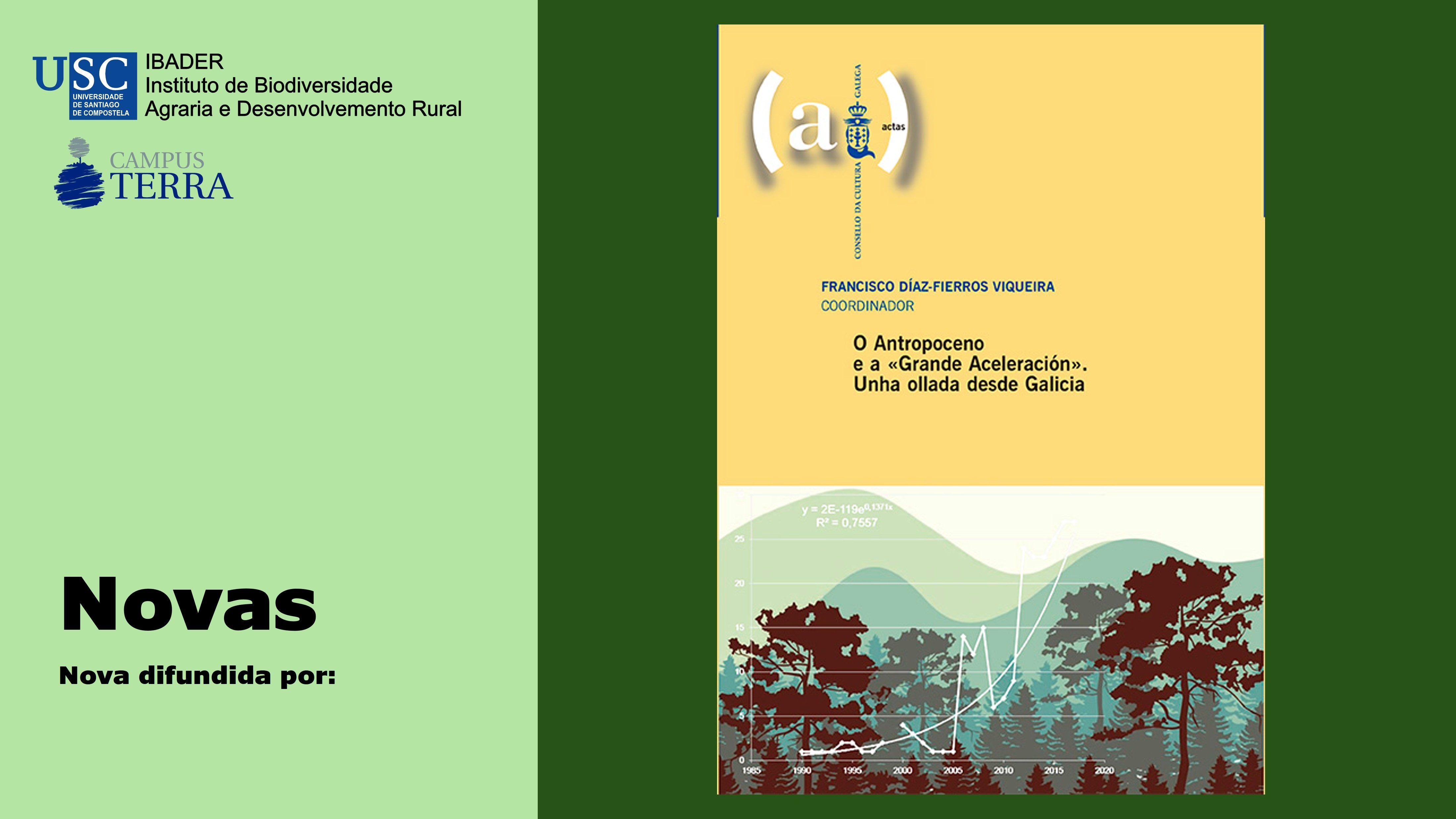 2019/06/29: Libro sobro o Antropoceno e a Grande Aceleración do CCG.