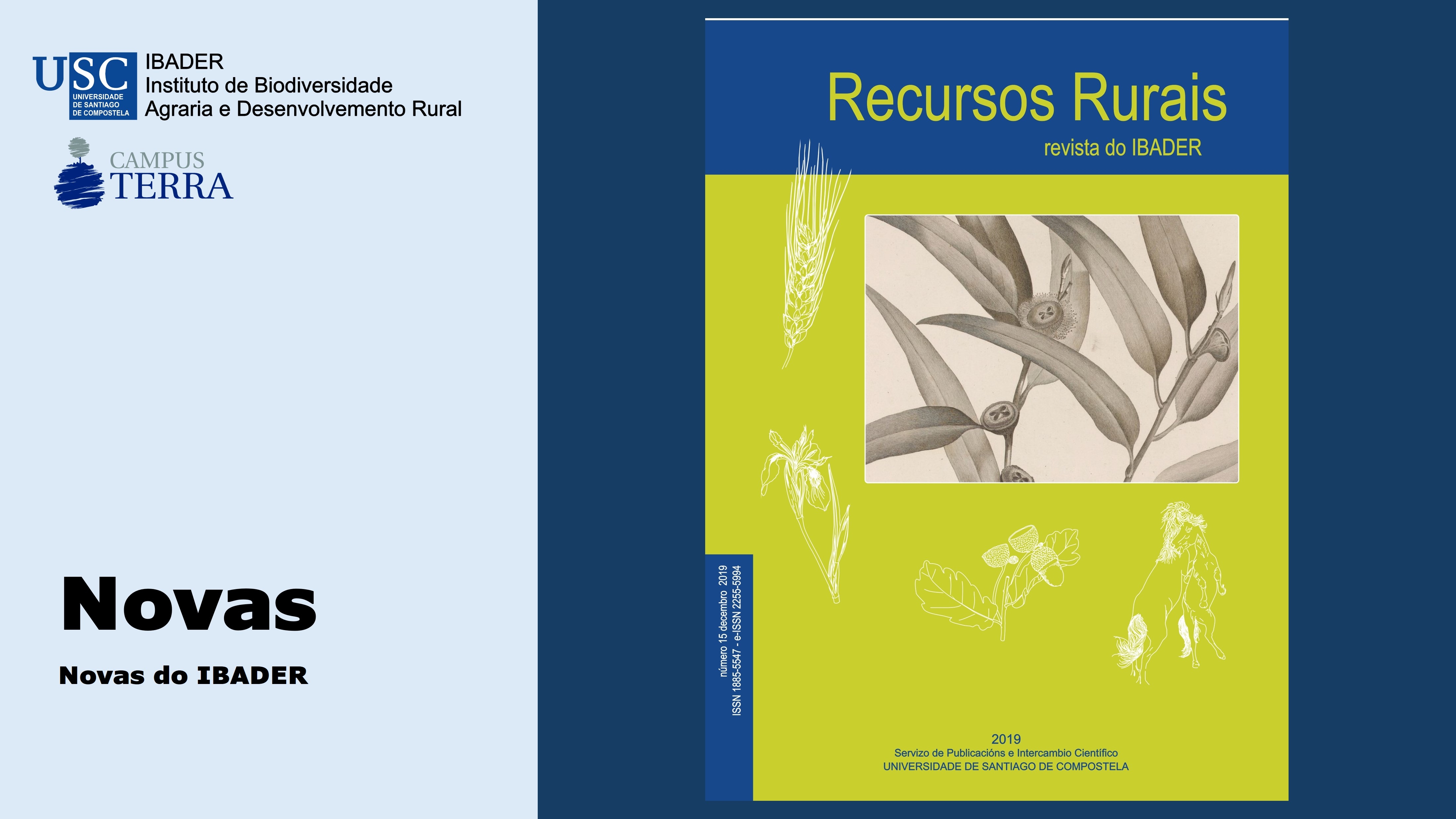 2020/01/02: Publicado o novo número da revista Recursos Rurais, adicado a controversia en torno ao Eucalipto en Galicia