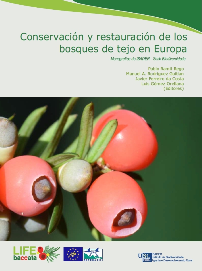 2023/04/24: Publicada una nueva monografía do IBADER da Serie Biodiversidade en relación co proxecto LIFE BACCATA