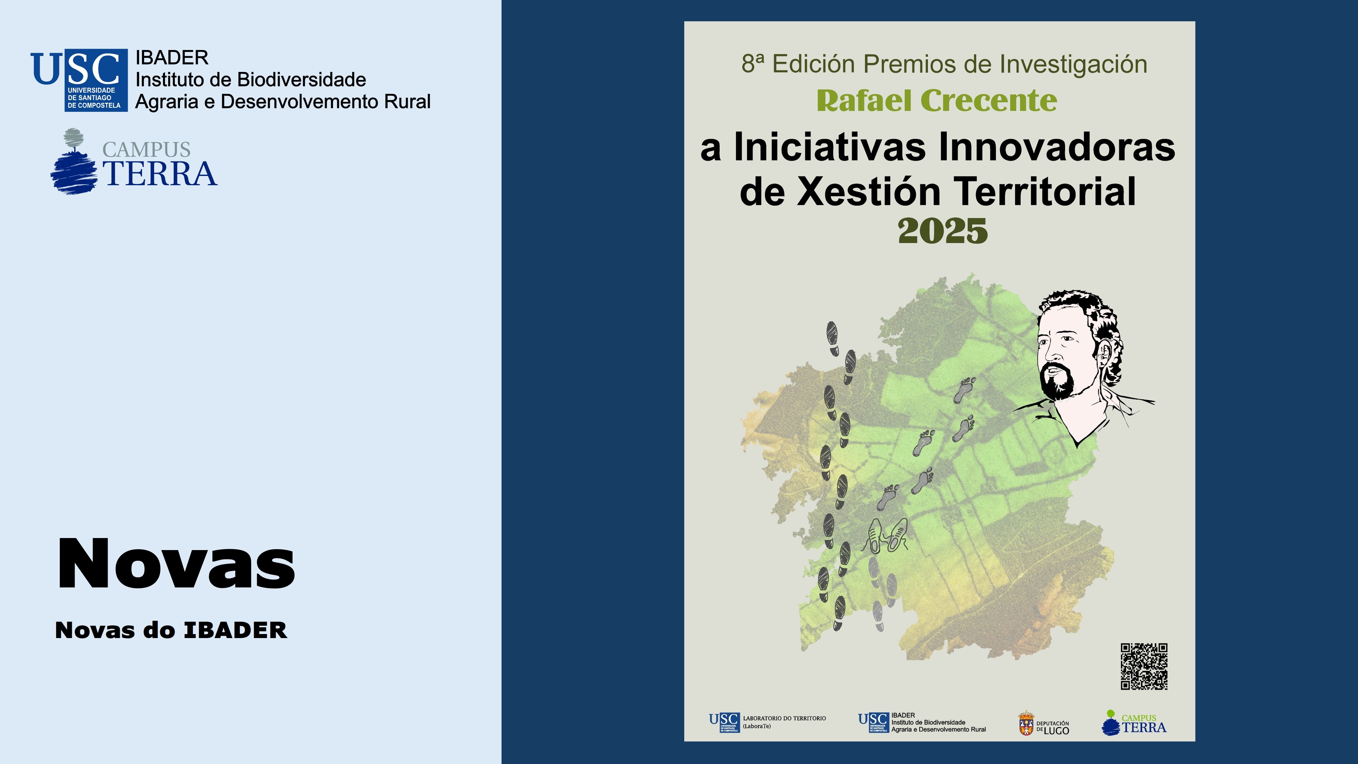 2025/03/04: Apertura da VIII Edición dos premios de Investigación Rafael Crecente (Ano 2025)
