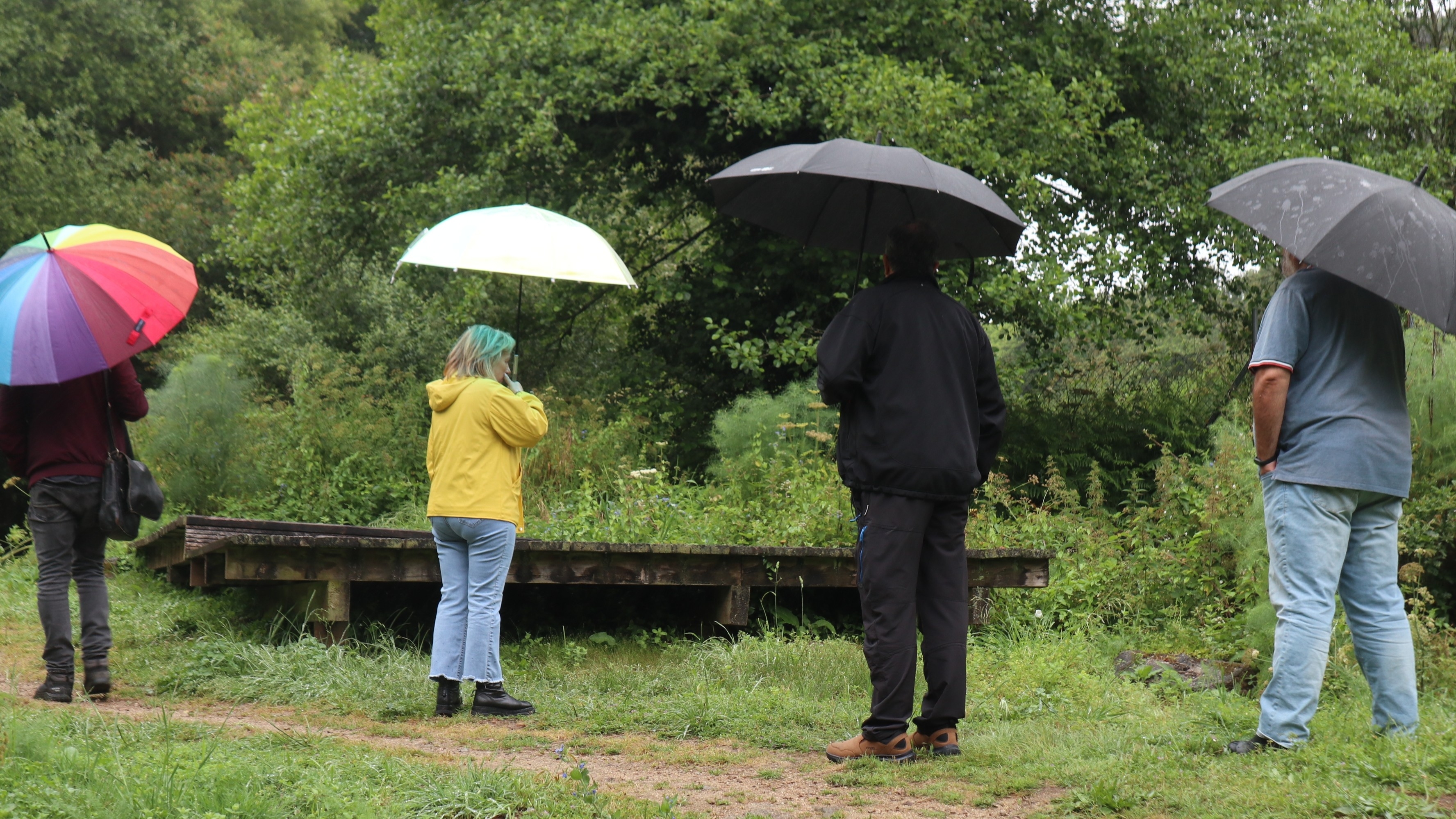 2025/06/06: O IBADER realiza unha visita as zonas de actuación do proxecto Entre Sar e Sarela coa empresa adxudicataria de dúas das accións
