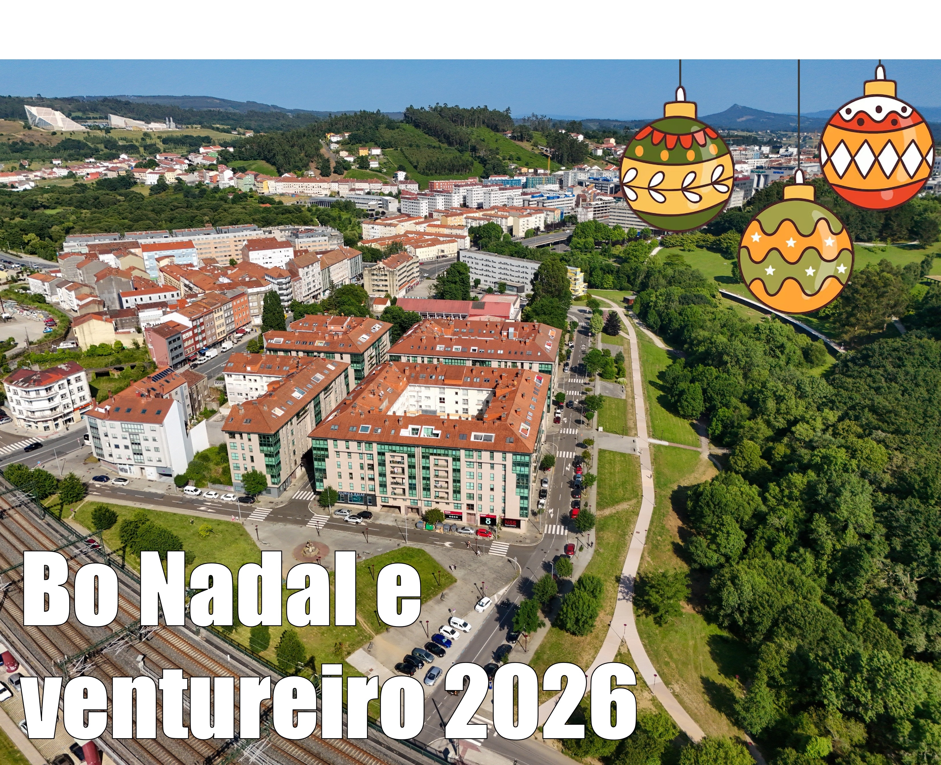 2025/12/19: Entre Sar e Sarela deséxalles un feliz Nadal e ventureiro ano 2026