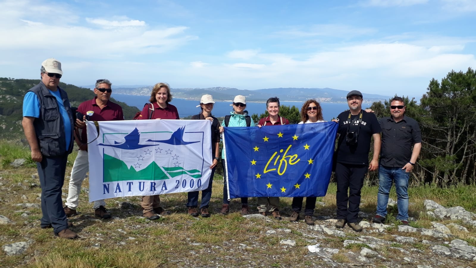 2022/06/24: O proxecto LIFE INSULAR recibe a visita anual de monitoreo por parte da Comisión Europea