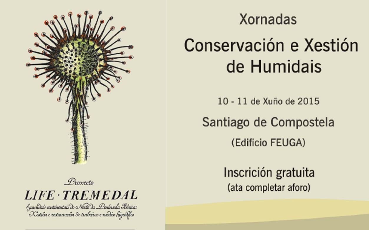 2016/05/10: Xornadas Conservación e Xestión de Humidais (Compostela, 10-11/06/2016)