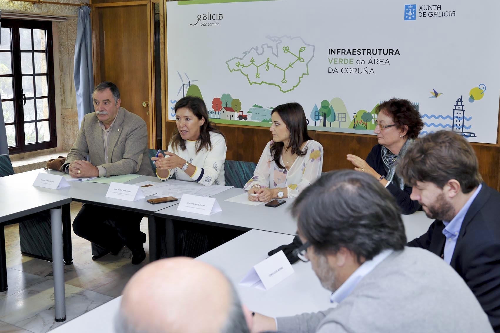 2018/01/12: Medio Ambiente propón a 30 concellos impulsar de xeito compartido o proxecto de Infraestrutura Verde da área de Coruña