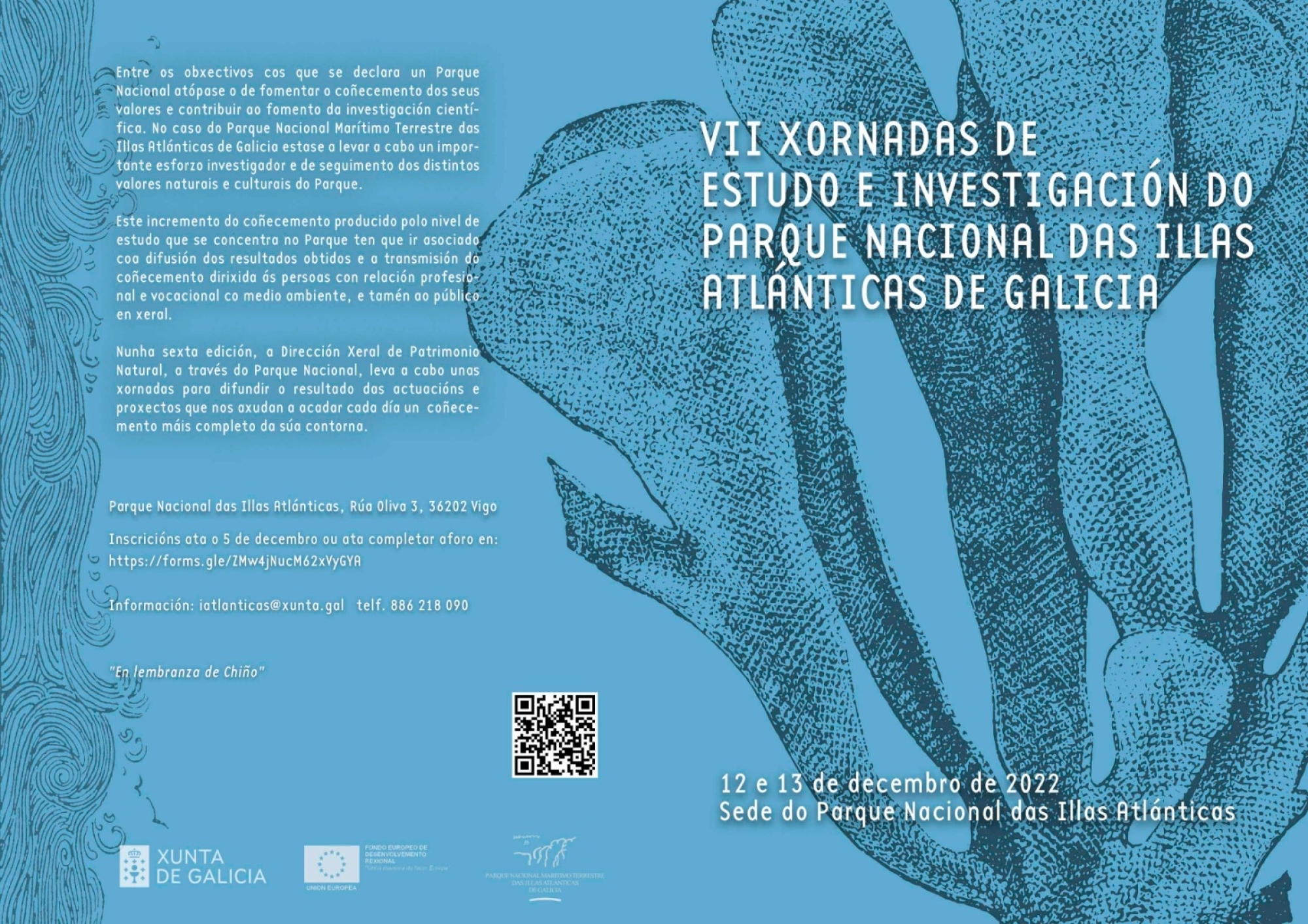 2022/12/13: LIFE INSULAR preséntase en Vigo durante as xornadas de investigación no Parque Nacional
